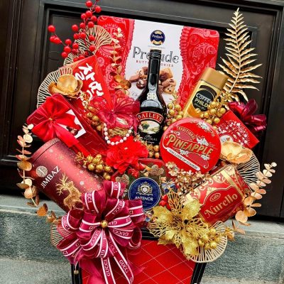 Gỏ Quà Tết L33 Đỏ
