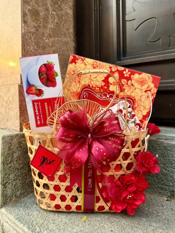 Giỏ Quà Tết Tre Phát Tài